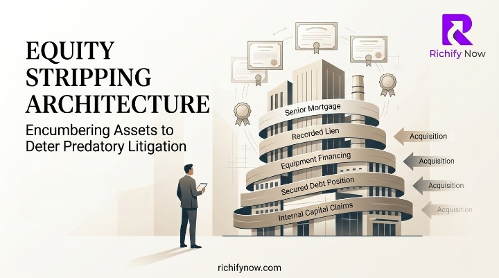 Equity Stripping Architecture: Encumbering Assets to Deter Predatory Litigation
